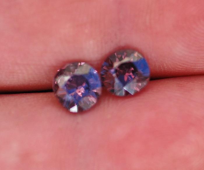 Image for Burma Natural Spinel Brilliant Matched Pair 3.01 tcw.  ** VIDEO **