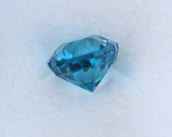 Image for Natural Cambodia Blue Zircon 4.14 carat  ** VIDEO **