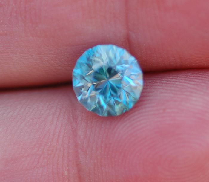 Image for Natural Cambodia Blue Zircon 4.14 carat  ** VIDEO **