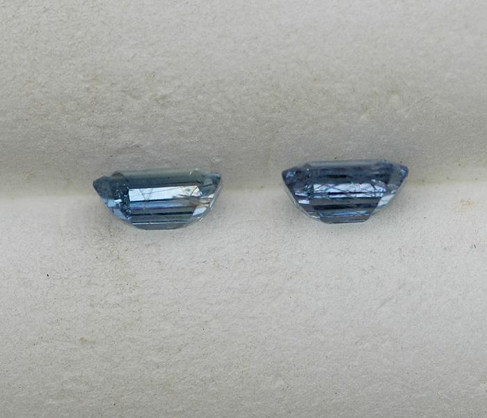 Image for Tanzania Natural unheated sapphire pair 1.50 tcw  ** VIDEO **