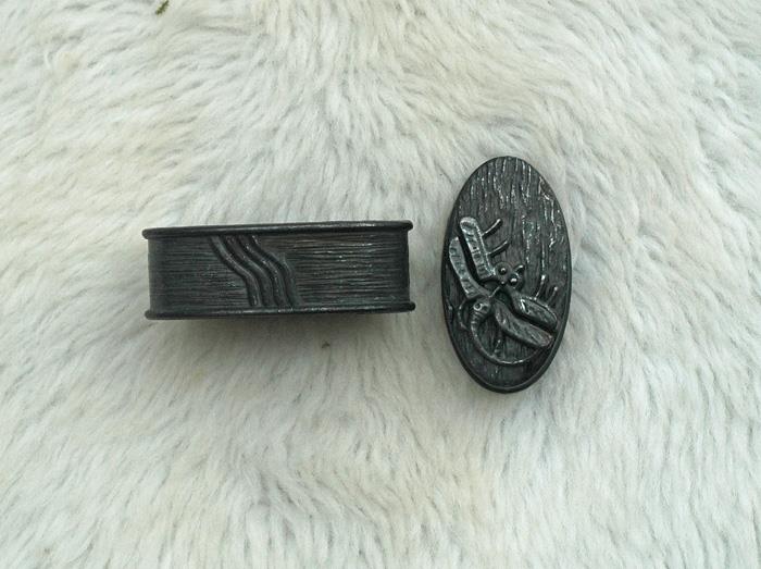 Image for Modern Set Fuchi and Kashira for Japanese Tsuka