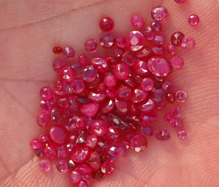 Image for Burma Natural Ruby Melee Lot 10.13 tcw ** VIDEO **