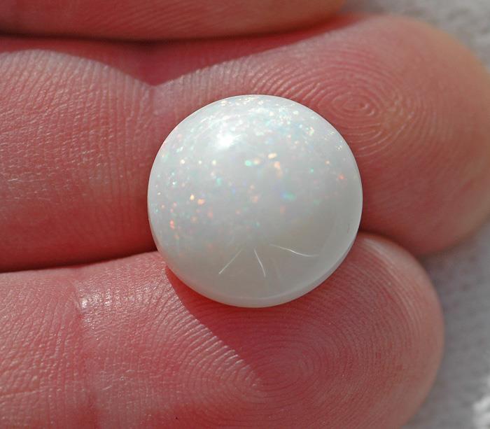 Image for Natural Coober Pedy White Base Australian Opal 10.23 carat  ** VIDEO **