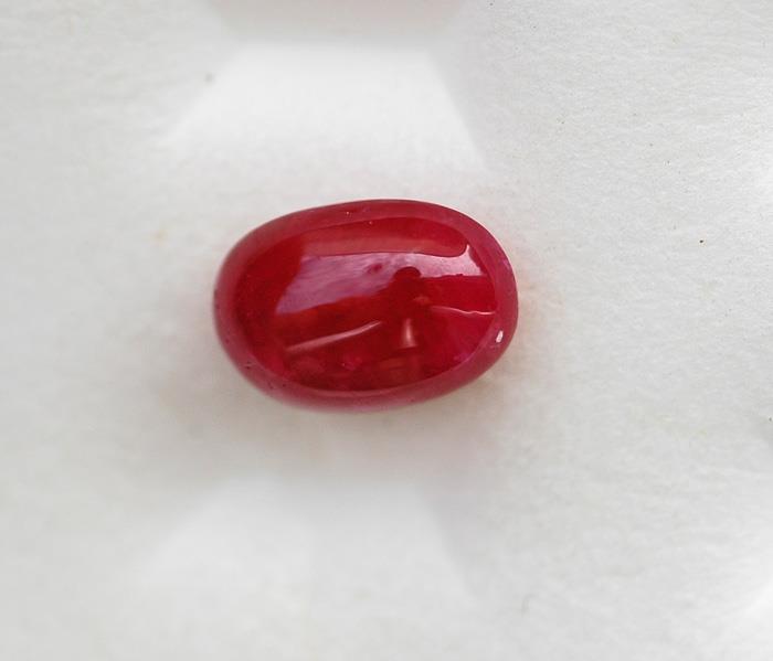 Image for Natural Burma Ruby Cabochon 3.75 carat ** VIDEO **