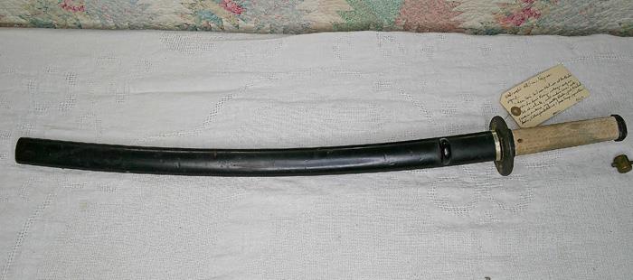 Image for Authentic Antique Japanese  Signed Wakizashi Sword
