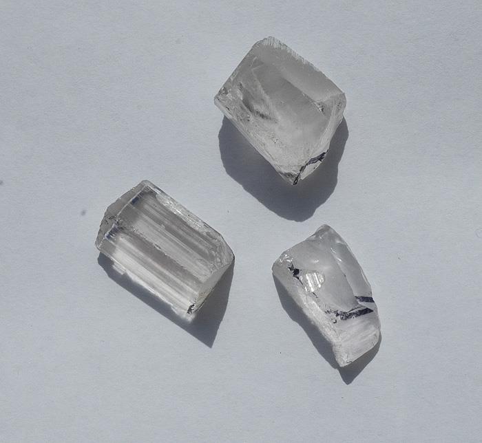 Image for Natural Mexico Danburite Facet Rough Parcel 98.6 tcw
