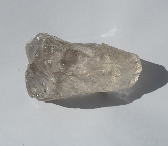 Image for Brazil Natural Rultilated Optical Quartz for Faceting 600 carat