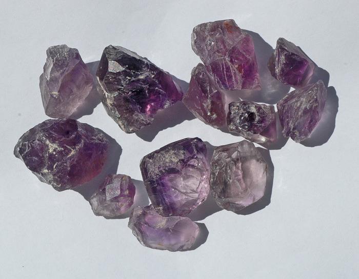 Image for Brazil Natural Amethyst Facet Rough Lot 333.39 tcw
