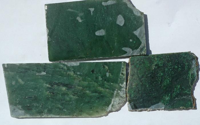 Image for Natural Canadian Nephrite Jade Slabs 184 grams