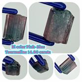 Image for Bi-Color Tourmaline Crystal Brazil 14.80 ct.