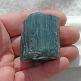 Image for RARE!! Namibia Natural Vivid Indicolite Tourmaline Crystal 573 carats  ** VIDEO **