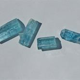 Image for Vietnam Natural Double Blue Aquamarine Facet Rough Lot 37.8 tcw